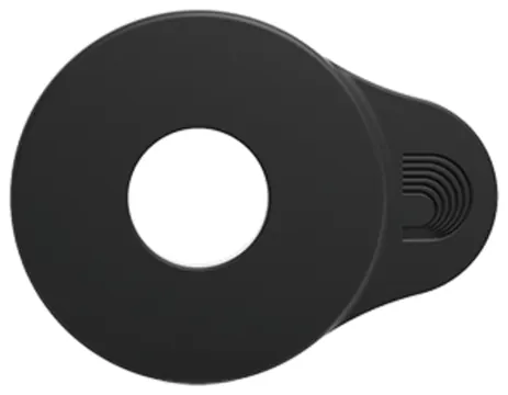 D'Addario Flex lock Strap Block 4Pk Black