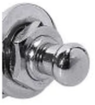 Boston Guitar Strap Locks: Chrome Strap Lock system for Guitar and Bass