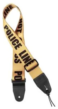 Gaucho Icon Series Guitar Strap 'Police Line - Do Not Cross' GST-160-PO