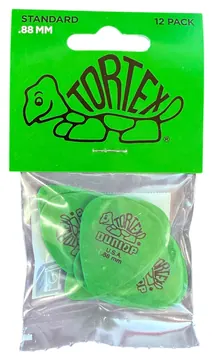 Dunlop Tortex 0,88 Picks Player's Pack 12 Pack Plektrum Set 0,88 mm