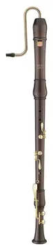 Moeck 2521 Bass Flauto Rondo Ahorn geb.bar+Kl