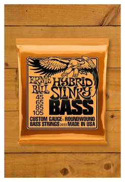 Ernie Ball Hybrid Slinky 2833 Bass Strings 45-105