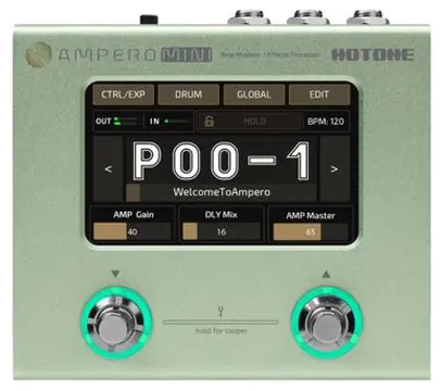Hotone HT MP-50MC MultiAmpero Mini Multieffektgerät