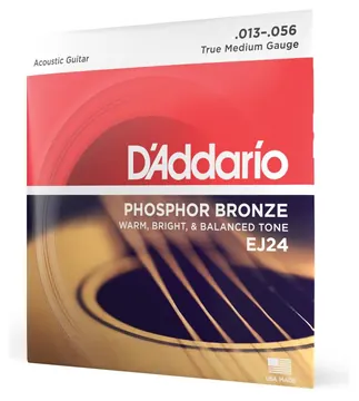 D"Addario EJ24 013/056 medium phosphor bronze