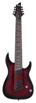 Schecter Omen 8 Ms Elite Black Cherry Burst