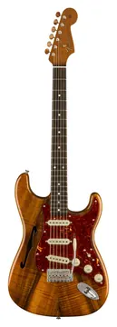Fender Custom Shop Stratocaster KOA Thinline NOS Verouderd Naturel Artisan 2025