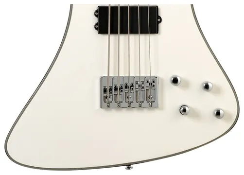 Hagstrom Nekromant 5 -02 E-Bass, white