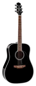 Takamine FT341 Dreadnought Eletrificata Finitura Nera