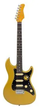Sire S3N HSS New Gen Larry Carlton Electric Guitar S Style in Metallic Gold, S3N HSS/MGO