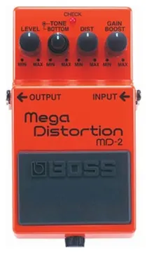 Boss MD2 mega distortion gitaareffect pedaal