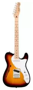 Squier Telecaster Thinline Affinity MN 3-color Sunburst