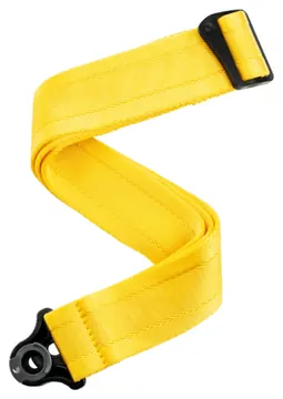 D'Addario Auto Lock Guitar Strap, Mellow Yellow 50BAL07