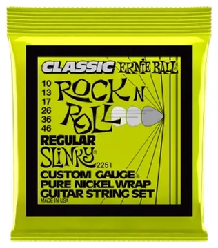 Ernie Ball Rock 'n Roll Regular Slinky 10-46