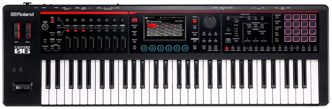 Roland Teclado Roland Fantom 06 Sintetizador 61 Teclas VD