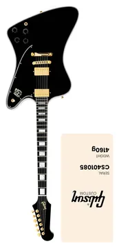 Gibson Firebird Custom Ebony CS MC #CS401085