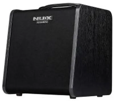 NUX Acoustic Guitar Amplifier 60 Watt - 6.5" + 1"HF Speakers - 2 Channels- BT - AC-60