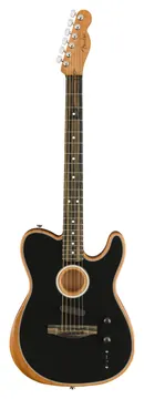 Fender Telecaster American Acoustasonic Ebo Black