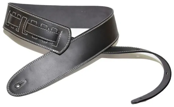 Bourbon Strap Softy Black Gitarrengurt Leder