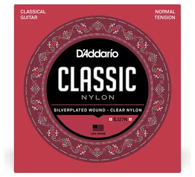 Jogo Cordas Guitarra Clássica Daddario EJ-27N