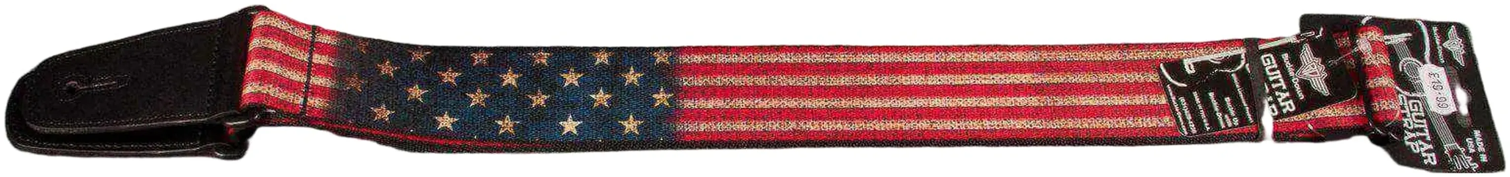 Buckle Down Vintage Usa Flag Guitar Strap