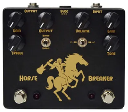 Ceriatone Horse Breaker Overdrive Pedal in Black