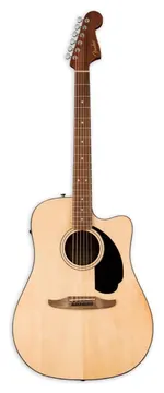 Guitarra Eletroacústica Fender California Standard Redondo CE Natural