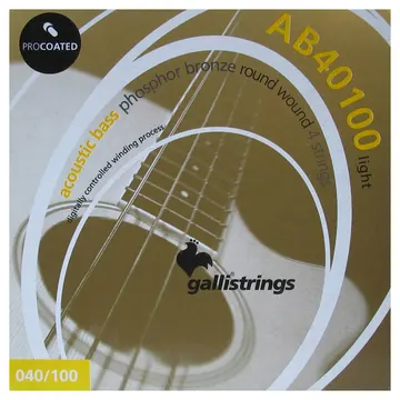 Galli ProCoated Phosphor Bronze AB-40100 string set acoustic bass