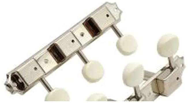Kluson Machine Heads For Guitar "Three on a Plate", M90NP