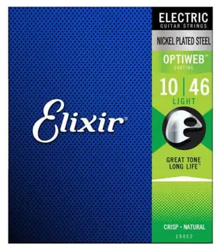 Elixir Encordoamento Elixir Guitarra Optiweb .010/0.46