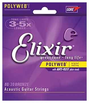Elixir polyweb Acoustic Guitar Strings