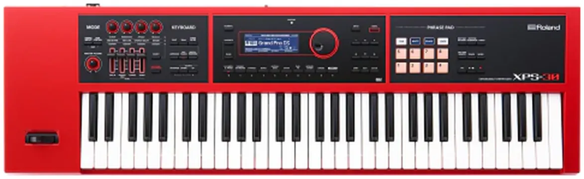 Teclado Roland Sintetizador Xps30 Vermelho 61 Teclas
