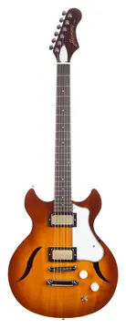 Harmony Standard Series Comet Electric Guitar w/Case, RW FB, Sunburst