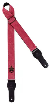 Ortega OCS-100 Guitar Cotton Strap Faded Pink Tracolla per Chitarra in cotone