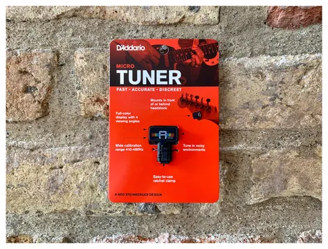 D'Addario Micro Headstock Tuner