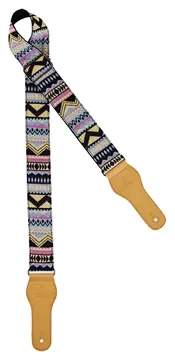 Ortega OCS-400 Guitar Cotton Strap Indian Sky Tracolla per Chitarra in cotone