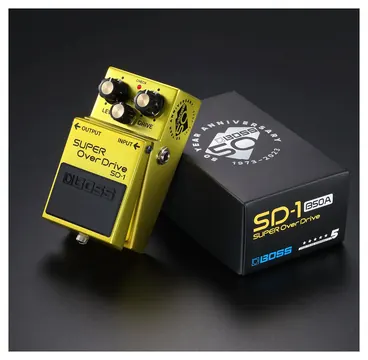 Boss SD-1-B50A Super Overdrive 50th Anniversary Pedal