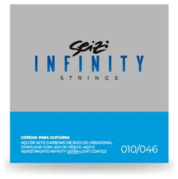 Seizi Encordoamento Seizi Guitarra Infinity Guitar 010 10360836