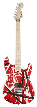 EVH Rot mit schwarzen Streifen