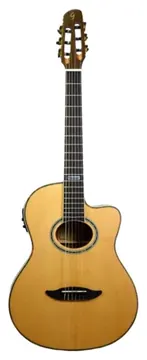 Giannini Cutaway Guitar Giannini GNF-3 Ceq Natural Satin