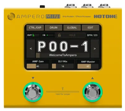 Hotone Ampero Mini Marigold Multieffektgerät