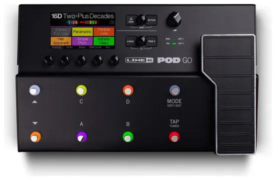 Line6 Line 6 Pod GO pedaliera multieffetto per chitarra e basso