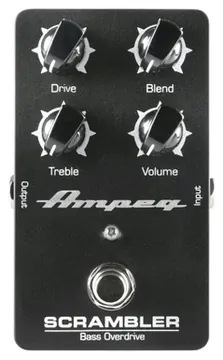 Ampeg Scrambler Bass Overdrive Pedal