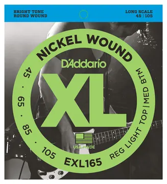 D'Addario EXL165 Bass String Set 45-105