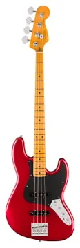 Fender American Ultra II Jazz Bass touche erable Sinister Red