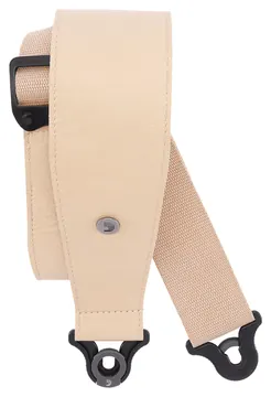 Planet Waves 30BAL01 Comfort Auto Lock Leder-Gitarrengurt (76,2mm), tan