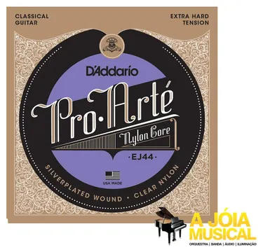 DAddario Encordoamento DAddario EJ44 Pro Arte para Violão Nylon