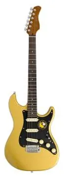 Sire Guitars S Series New Gen Larry Carlton electric guitar S-style metallic gold, S7N/MGO