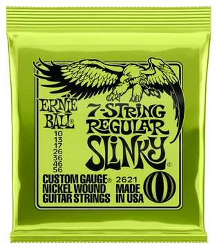 Ernie Ball 2621 7 Saiter Satz 0.10-0.56