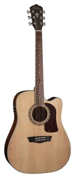 Washburn D10SCE - Dreadnought - Natural Acoustic Guitar