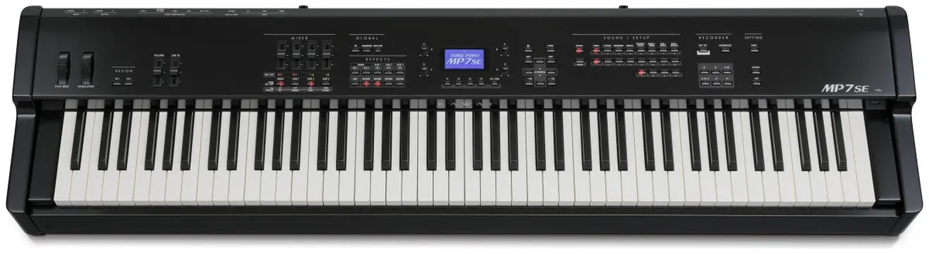 Kawai MP7SE Stage-Piano – 88 Tasten Responsive Hammer III, Shigeru Kawai SK-EX & SK-5 Flügelklänge, 256-stimmig